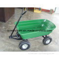 Hot Models Four Wheels Plastic Garden Wheelbarrow